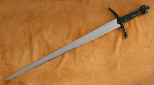 Black Knight with standard steel blade