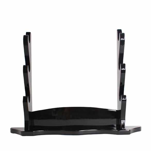 Premium Black Triple Sword Stand