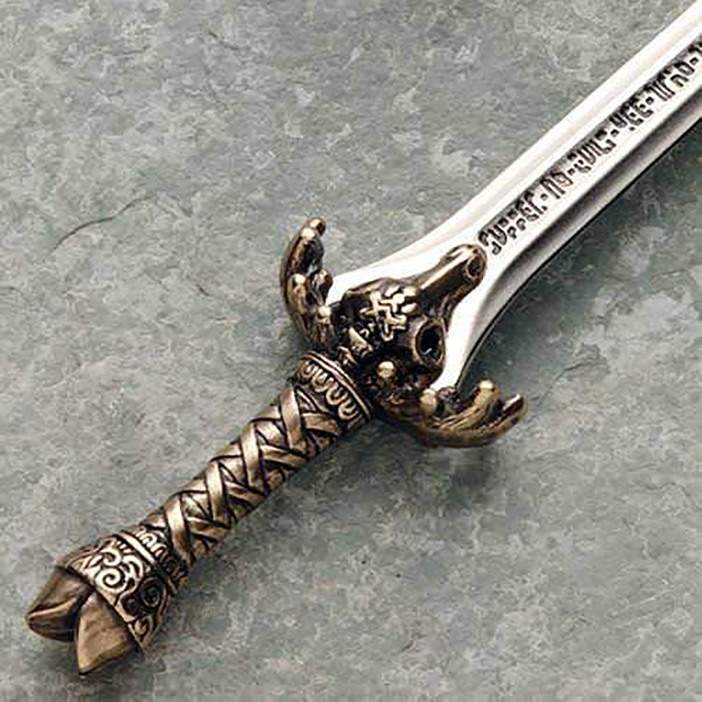 Marto Conan Miniature Fathers Sword Letter Opener 1