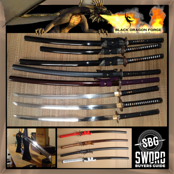 SBG Black Dragon Forge - Custom Katana 4.0