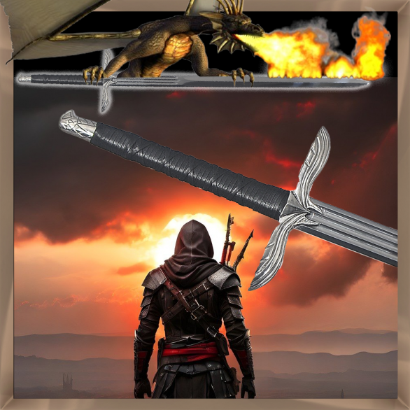 Black Dragon Forge - Assassins Creed Longsword of Altar