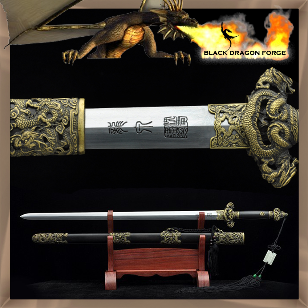 Black Dragon Forge - Nine Dragon Jian