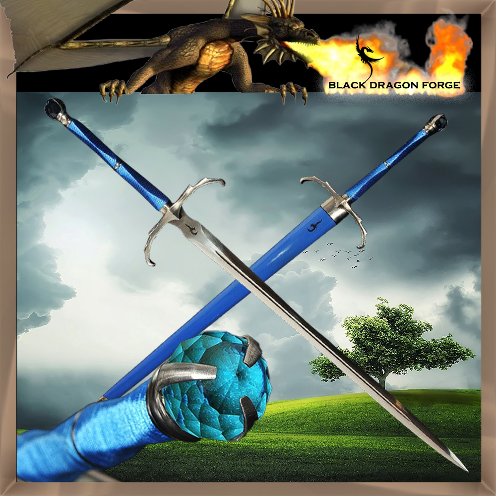 Black Dragon Forge - the Azure Flame Sword