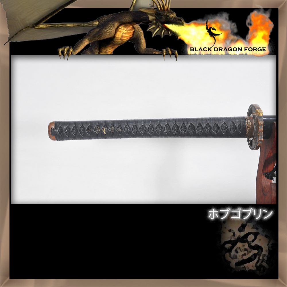 SBG Black Dragon Forge Hobgoblin Kogarasu Nagamaki Ninjato 2