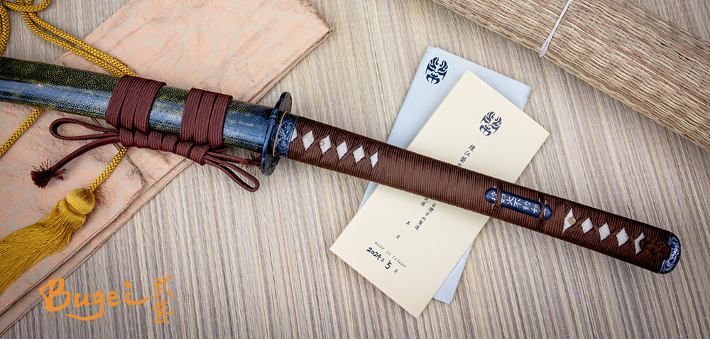 Bugei Limited Edition Ron Chen Mukade Ni Katana  3