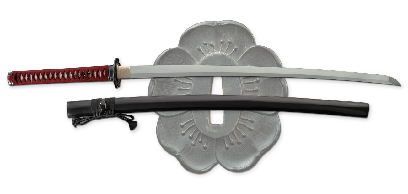 Katana Japonais Motif Dragon