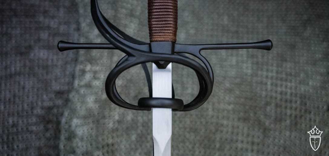 Kingston Arms Black Swept Hilt Rapier 5