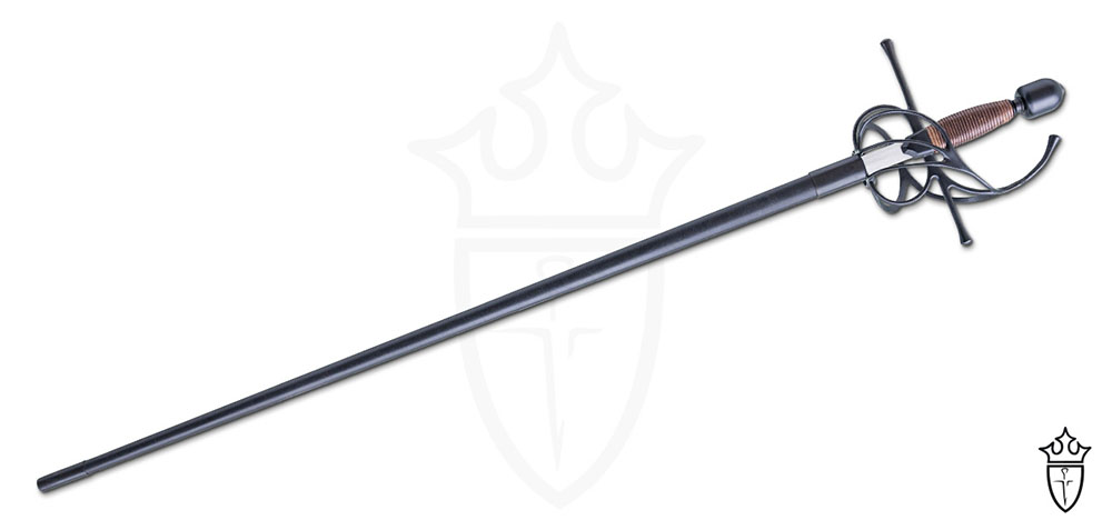 Kingston Arms Black Swept Hilt Rapier 1