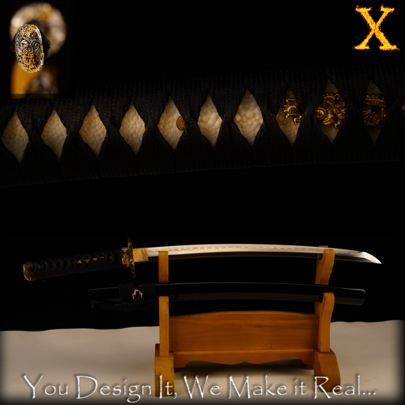 Project X Next Generation Elite Soshu Kitae Laminated Custom Wakizashi/Ko Katana (MkIV)