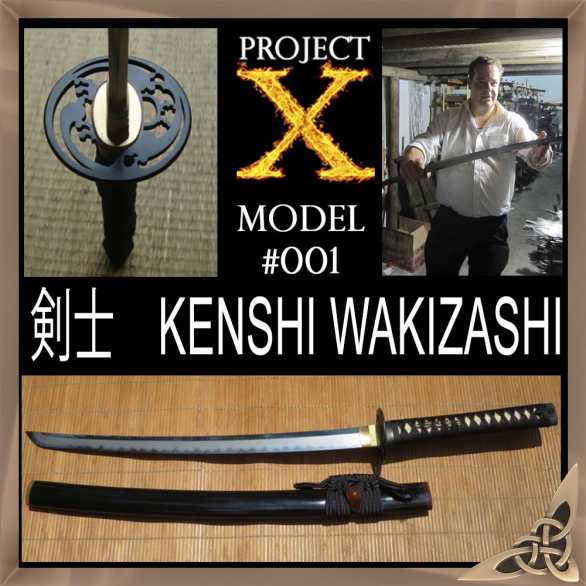 Project X - Model 001 Wakizashi/Ko Katana Mk II - Custom Opton