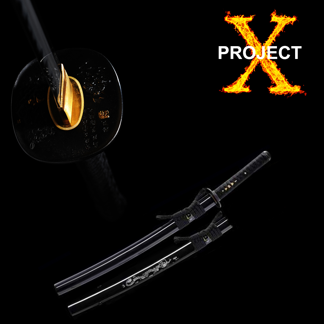 Project X Next Generation Elite Soshu Kitae Laminated Custom Wakizashi/Ko Katana (MkIII)