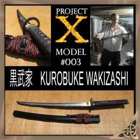 Project X - Model 003 Wakizashi/Ko Katana Mk II - Custom Option