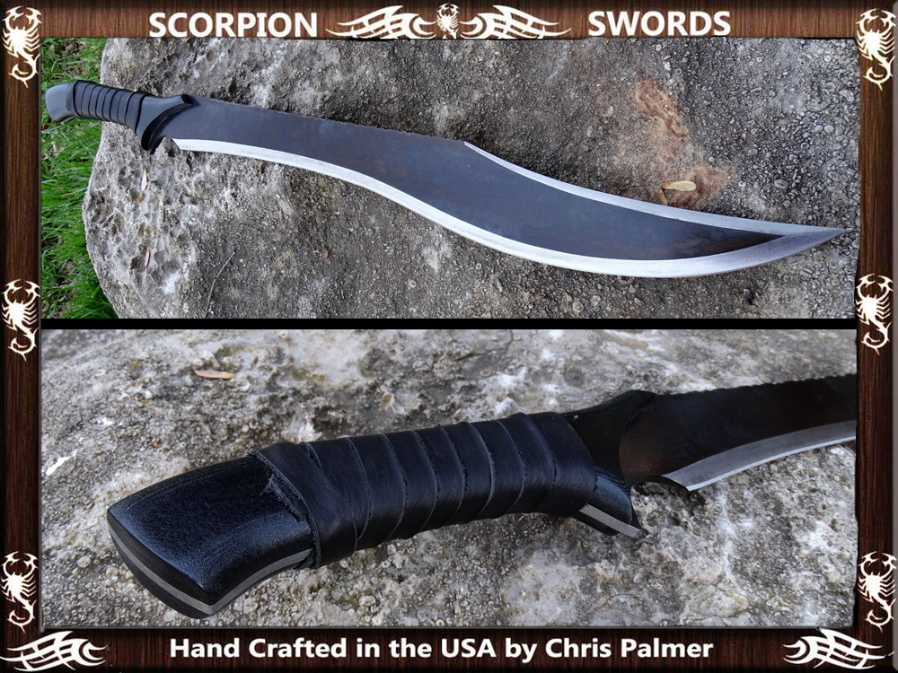 Scorpion Swords - Dune II Inspired Sword of Feyd-Rautha