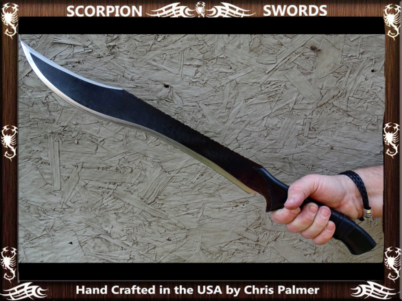 Scorpion Swords - Dune II Inspired Sword of Feyd-Rautha