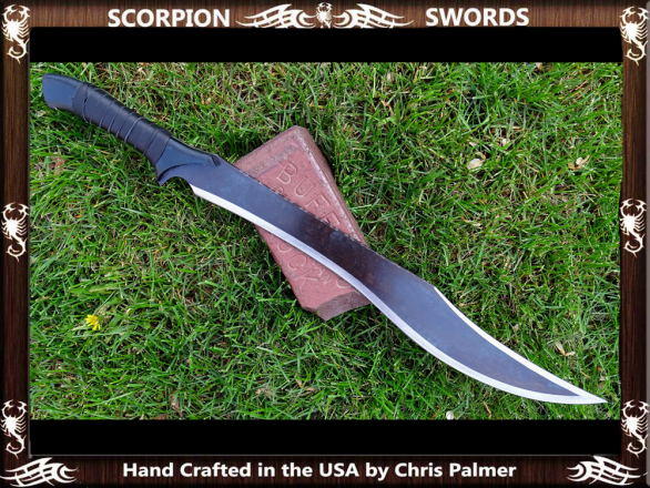 Scorpion Swords - Dune II Inspired Sword of Feyd-Rautha