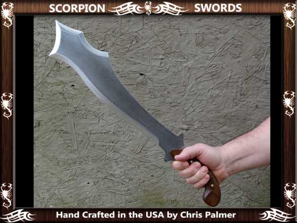 Scorpion Swords Maciejowski Bible Fantasy Chopper