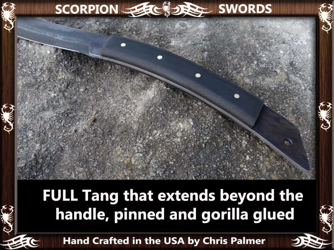 Scorpion Swords Dragon Tongue Machete 1