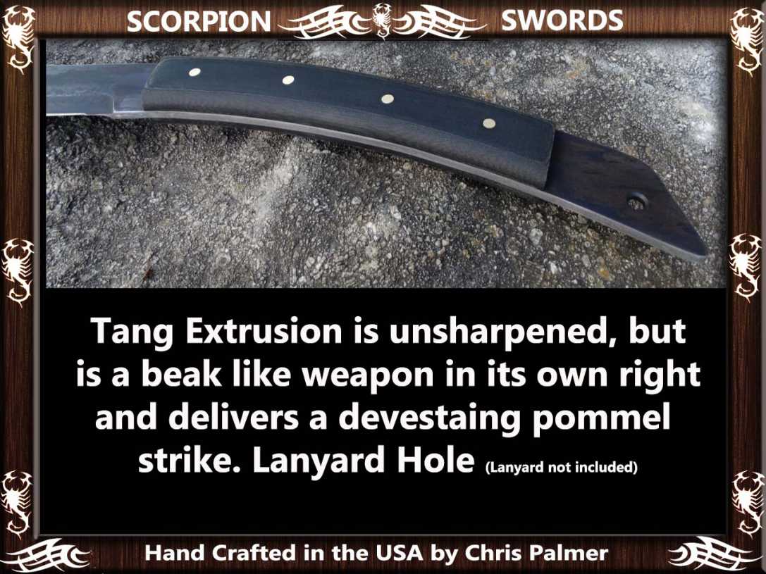 Scorpion Swords Dragon Tongue Machete 2