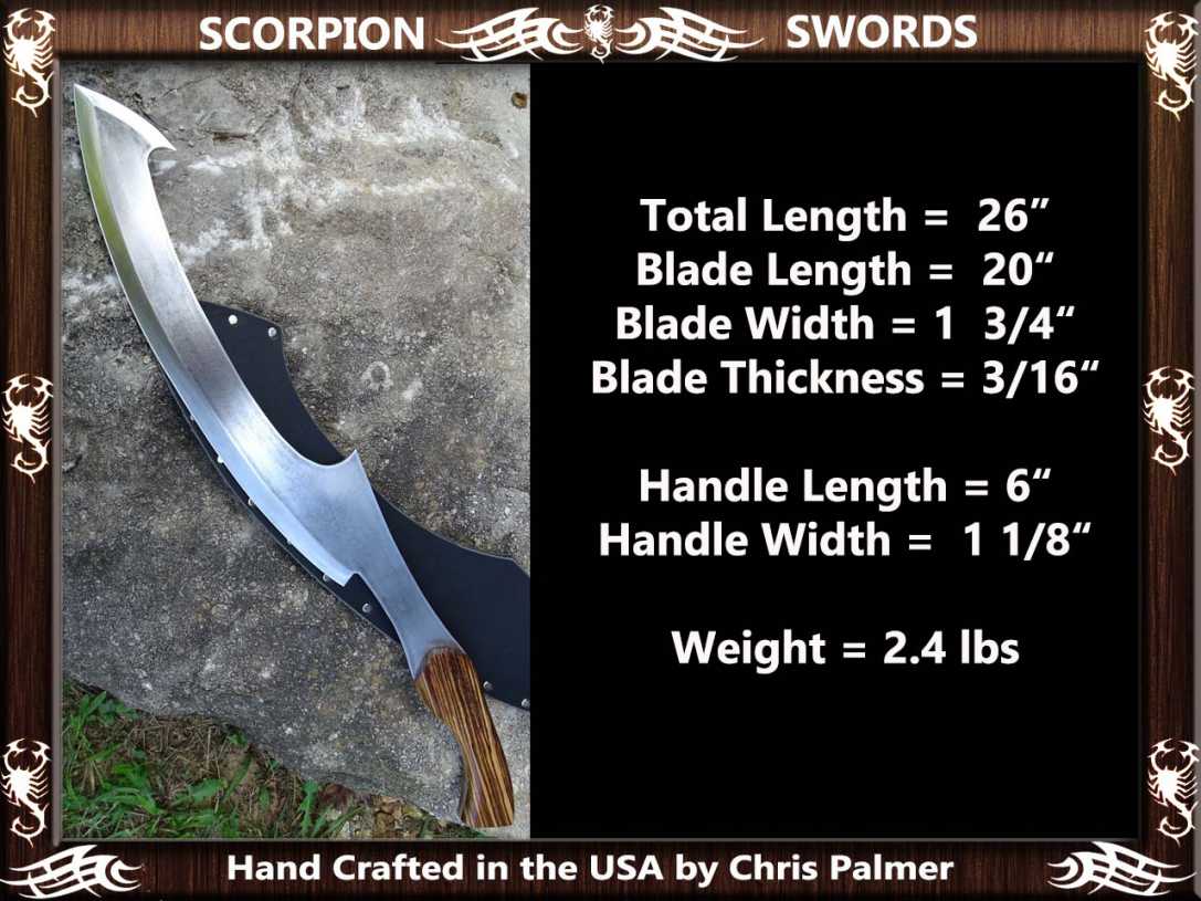 Scorpion Swords Khopesh Sword of the Pharaoh 7