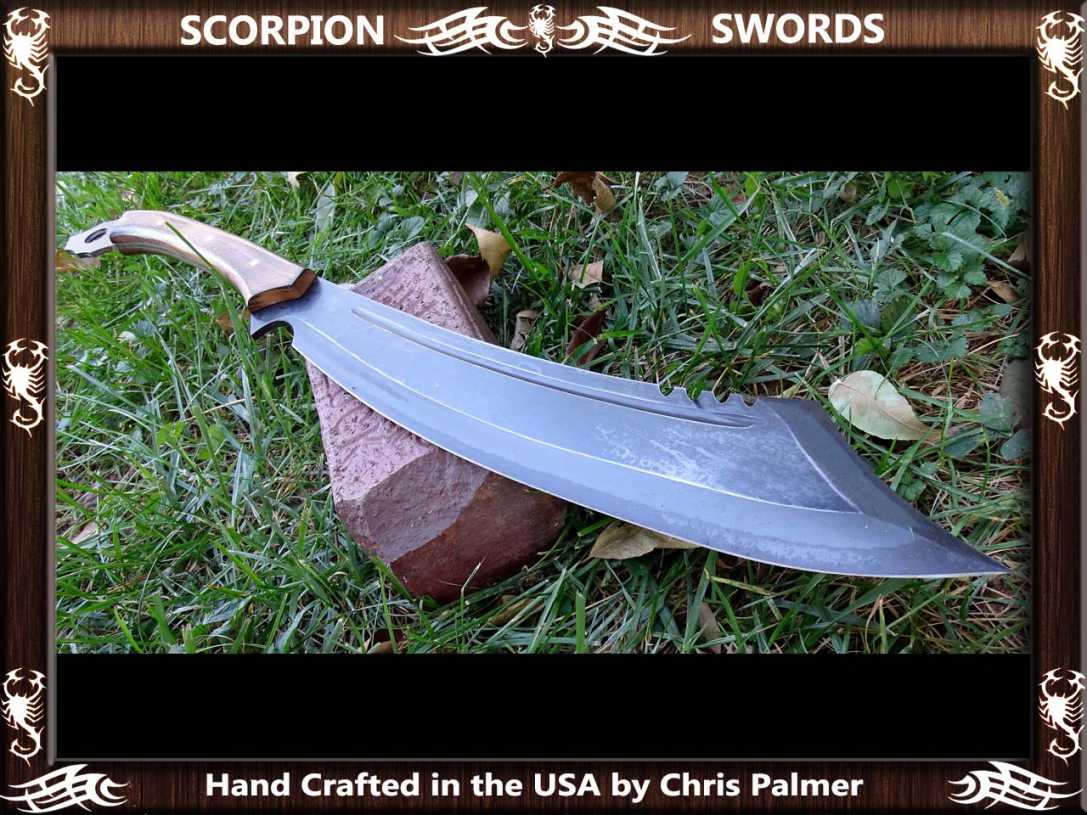 Scorpion Swords Orc War Cleaver 6