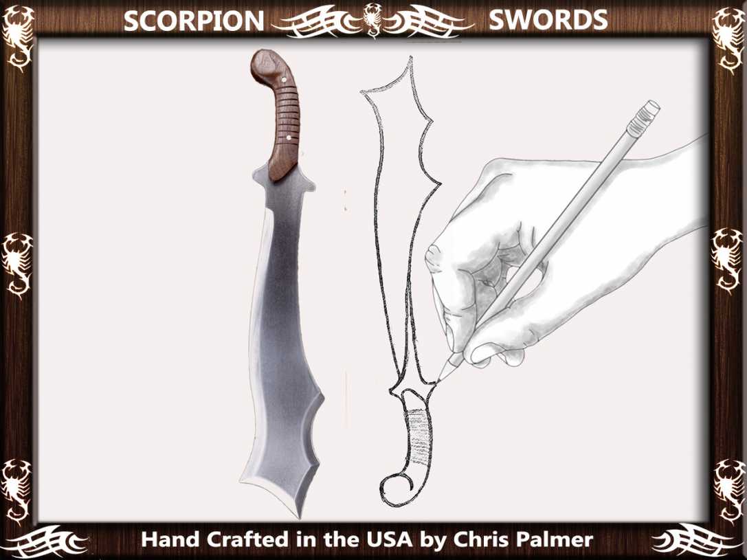 Scorpion Swords Custom Made Sword