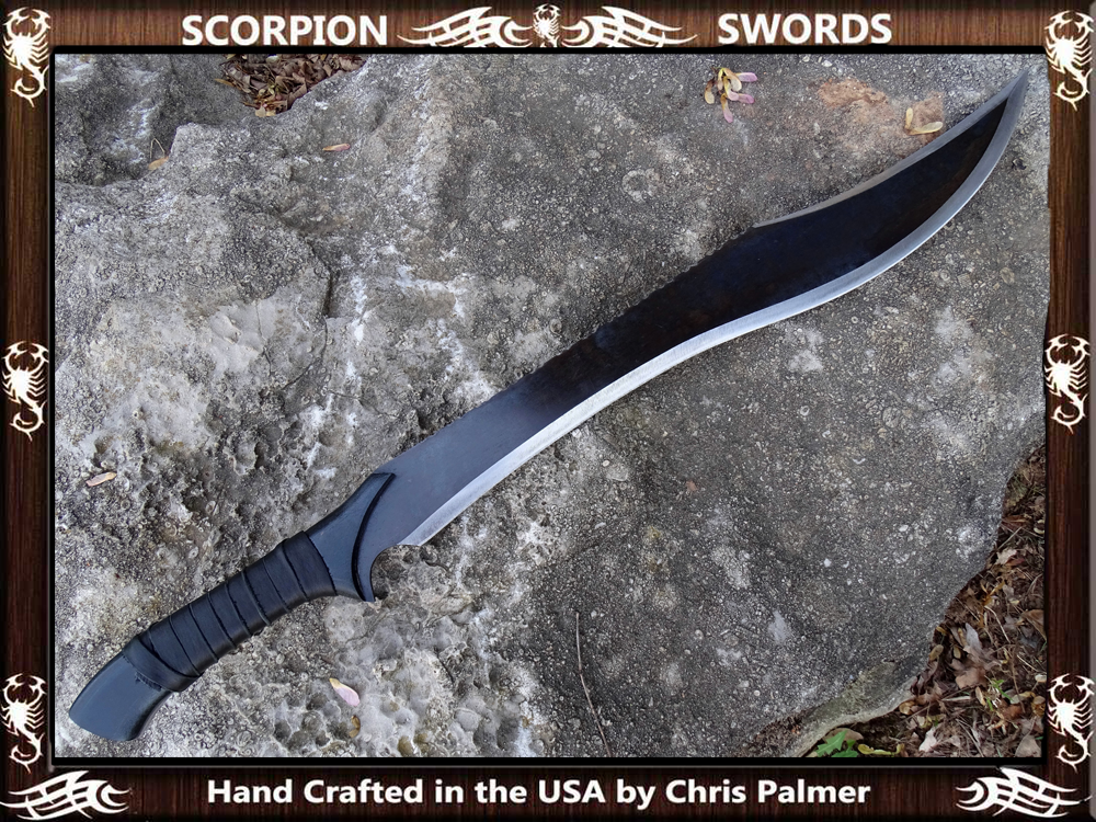Scorpion Swords - Dune II Inspired Sword of Feyd-Rautha 2