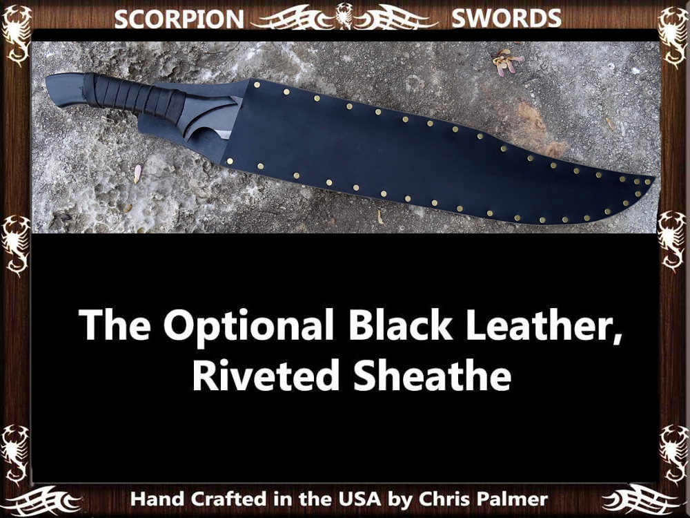 Scorpion Swords - Dune II Inspired Sword of Feyd-Rautha 5