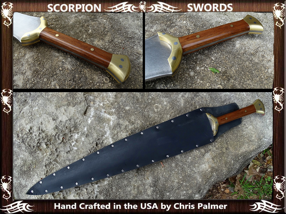 Scorpion Swords - Discounted Fantasy Celtic Sword with Sheathe 2