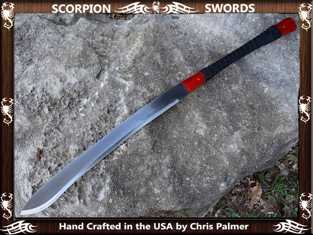 Scorpion Swords - Discounted Reverse Blade Thai Daab of Charn Chai 1