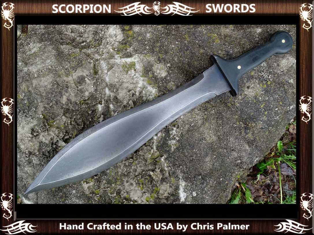 Scorpion Swords Tactical Leaf Blade 1