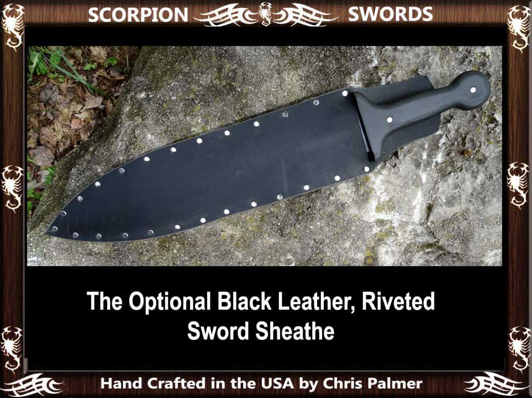 Scorpion Swords Tactical Leaf Blade 6