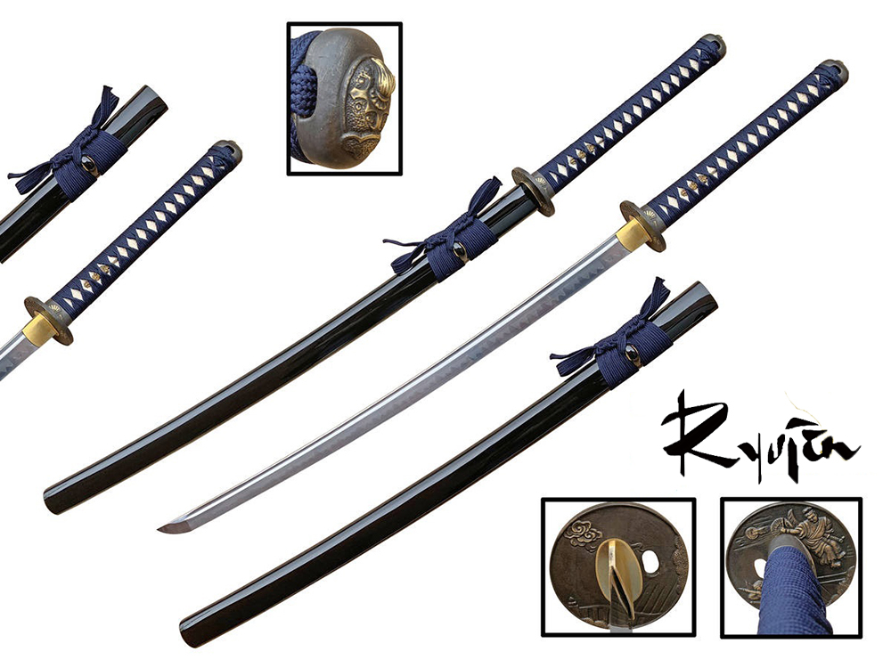 ryujin 1045 black katana