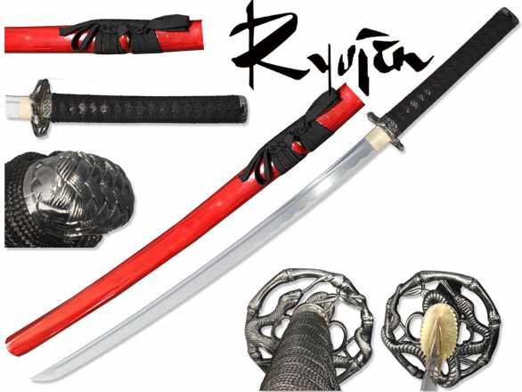 Ryujin 1045 Carbon Steel 'The Viper' Art Sword