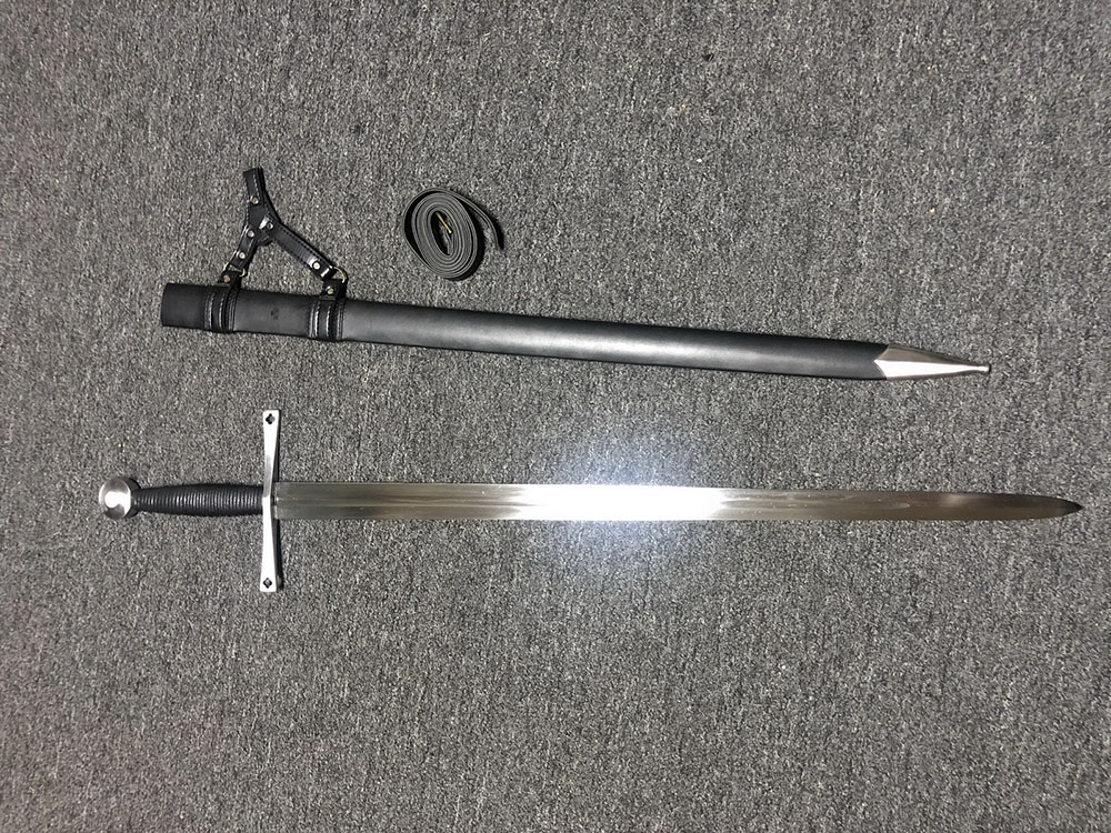 65MN Spring Steel Oakeshott Type XIIa Knightly Two Handed Longsword 1