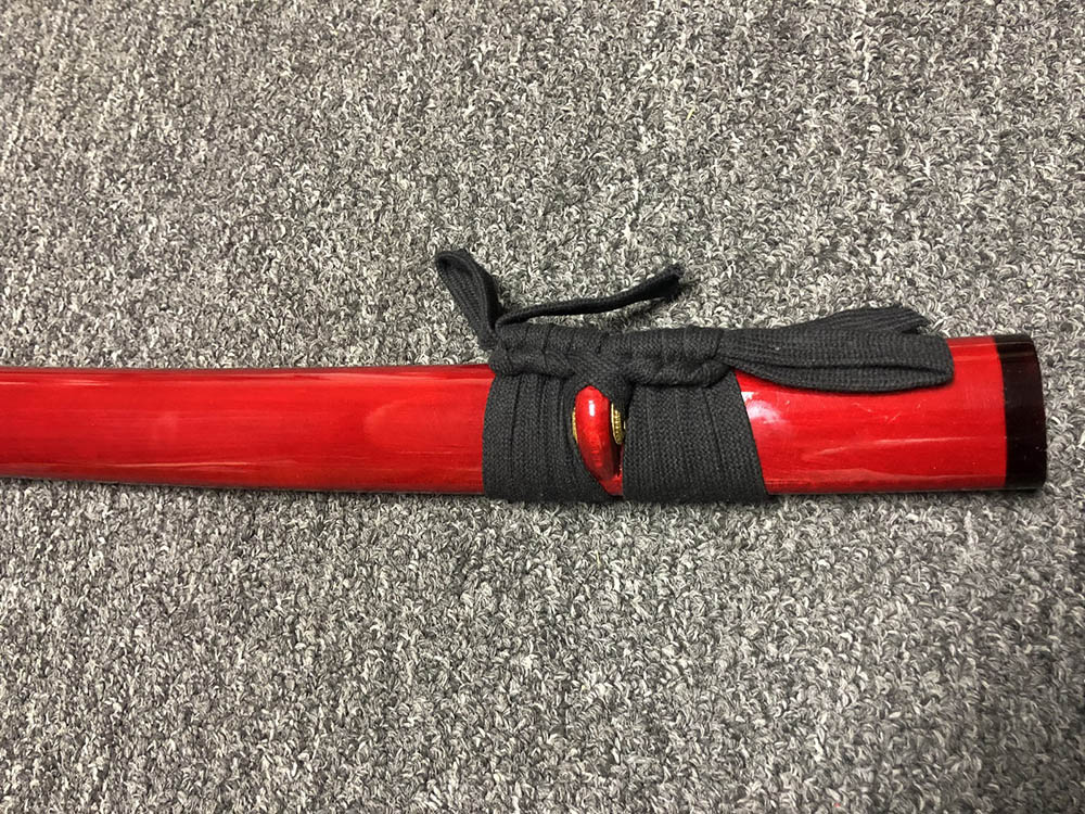 Ryujin T10 Katana - Akashiro Unokubi Zukuri Katana 9