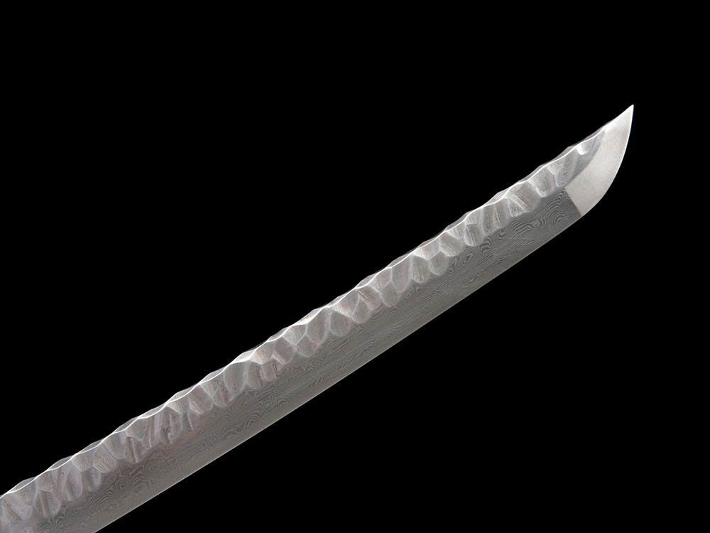 Ryujin 1045/1060 Carbon Steel Folded 'Damascus Demon Tooth' Art Sword 2