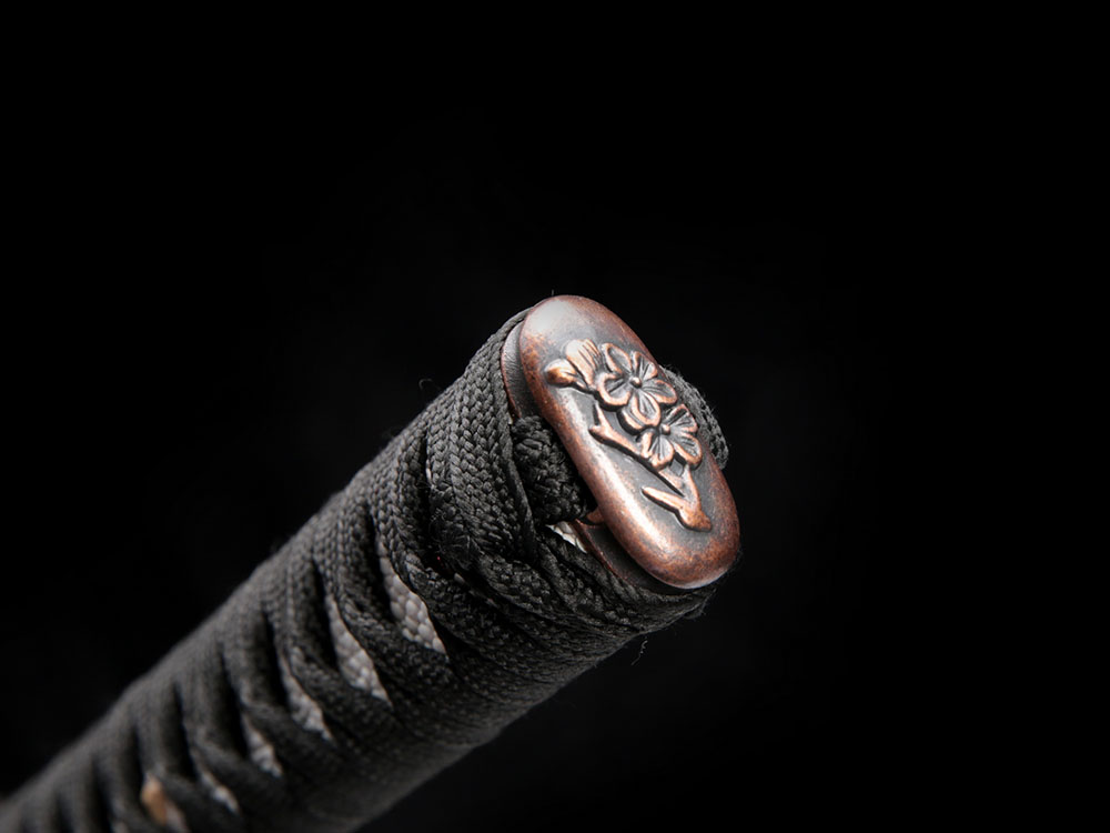 Ryujin 1045/1060 Carbon Steel Folded 'Damascus Demon Tooth' Art Sword 9