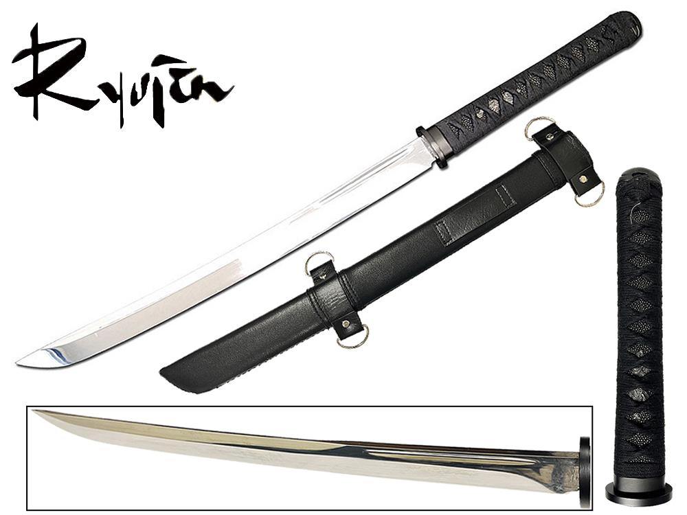 thumbnail image 2 of Battle Ready Japanese Samurai Clay Tempered T-10 High Carbon Steel Nodachi Sword 2 of 14