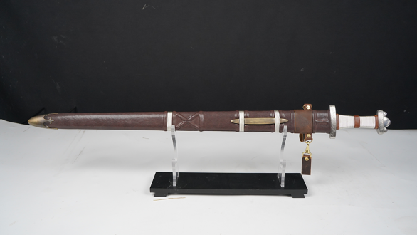 Swordier Pattern Welded Steel Viking Sword with wire wrap handle