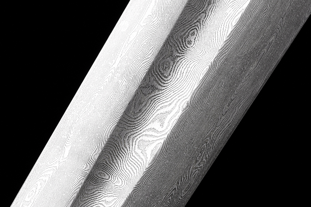 Swordier Damascus Steel Arming Sword - Model 1 2