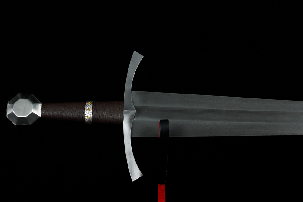 Swordier Damascus Steel Arming Sword - Model 2 1