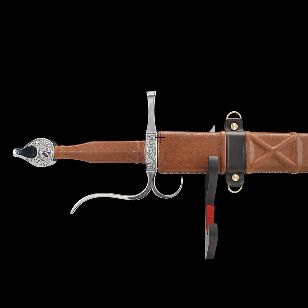 Swordier Venetian Doge Renaissance Sword - Genuine Leather Scabbard 4
