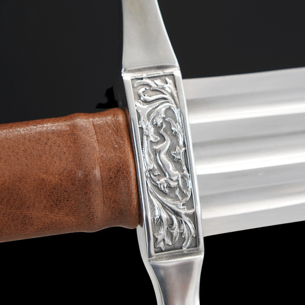 Swordier Venetian Doge Renaissance Sword - Genuine Leather Scabbard 7