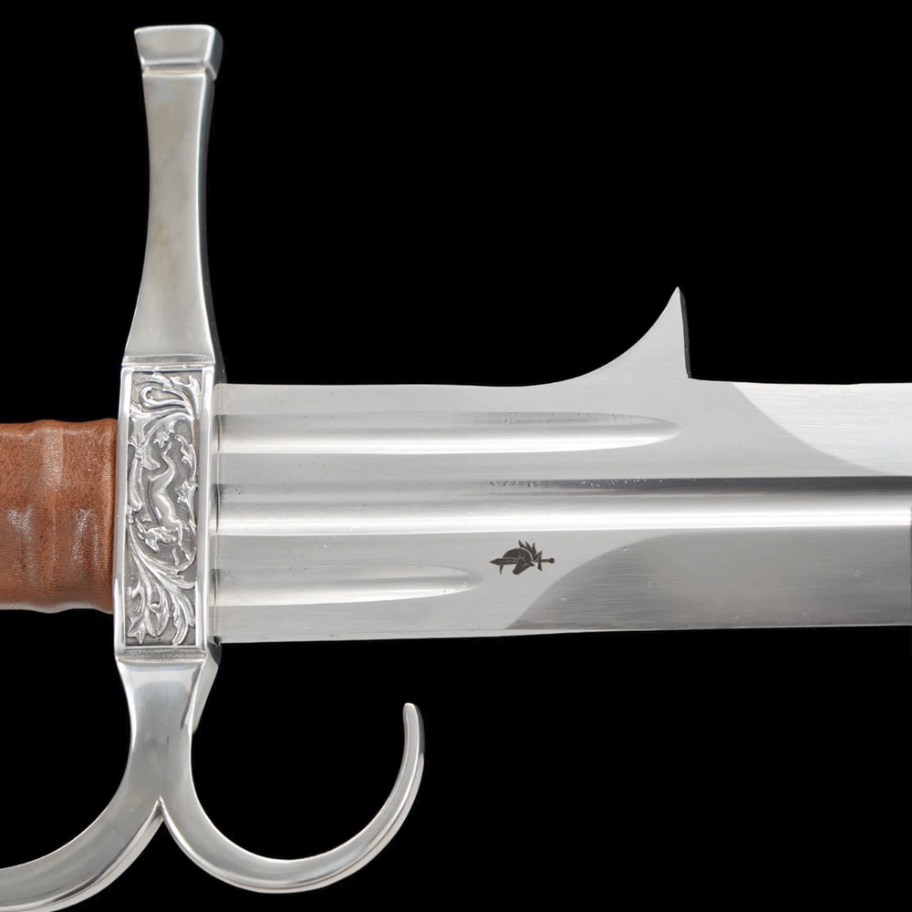 Swordier Venetian Doge Renaissance Sword - Genuine Leather Scabbard 8