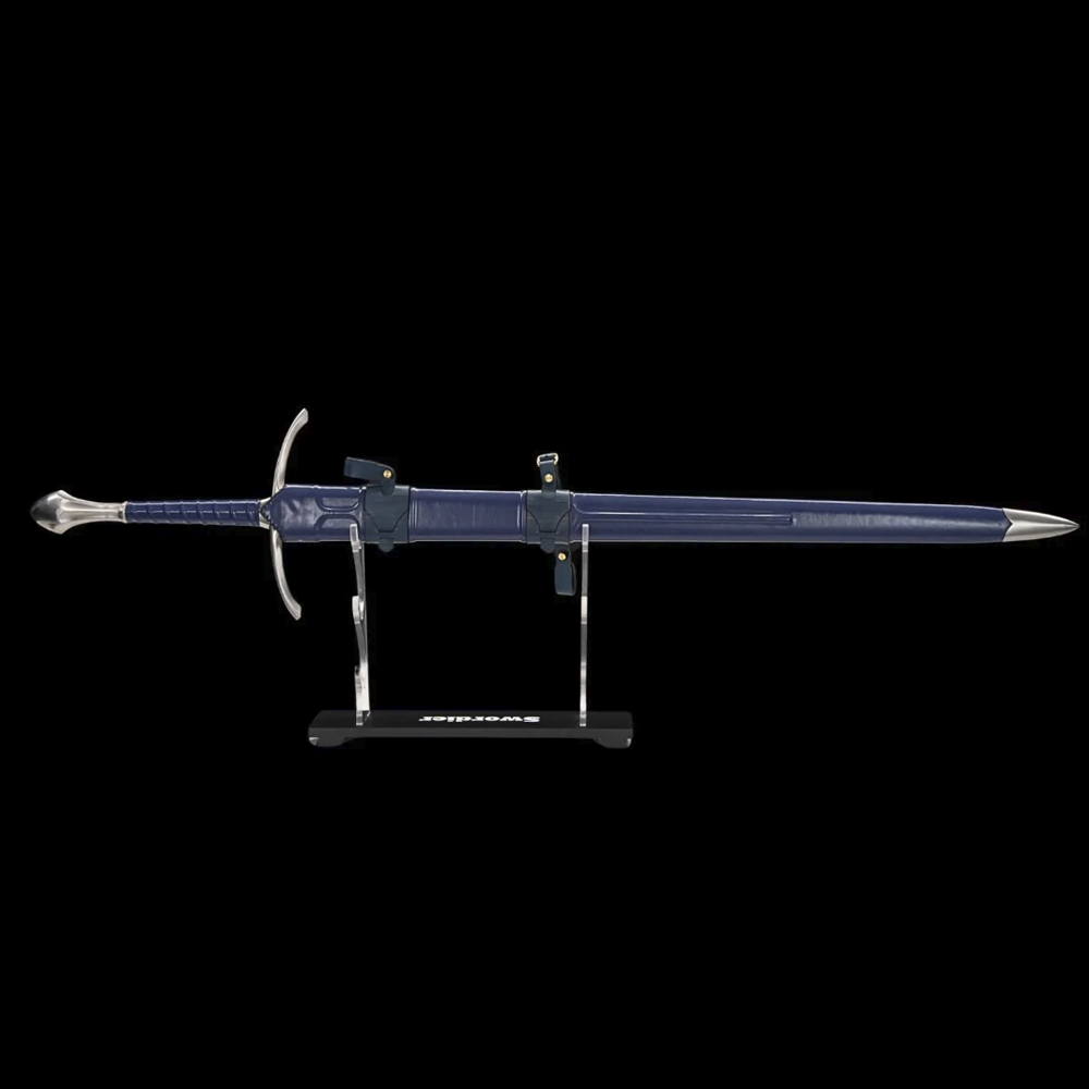 Swordier Function Glamdring Replica - Genuine BLUE Leather Scabbard 1