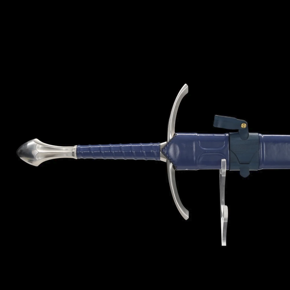Swordier Function Glamdring Replica - Genuine BLUE Leather Scabbard 3