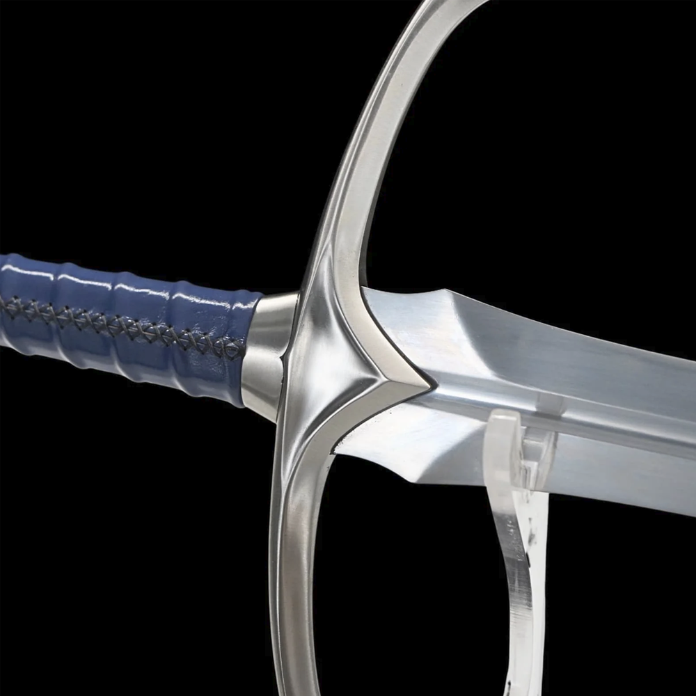 Swordier Function Glamdring Replica - Genuine BLUE Leather Scabbard 4