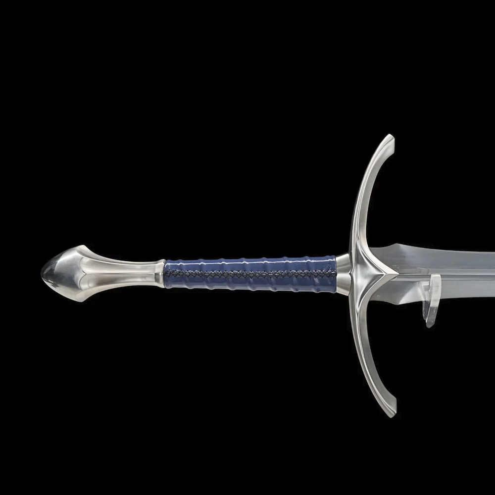 Swordier Function Glamdring Replica - Genuine BLUE Leather Scabbard 5