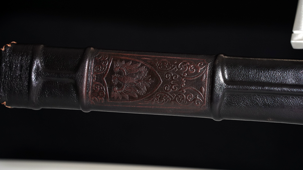 Swordier Fantasy Longsword with Genuine Leather Scabbard 10
