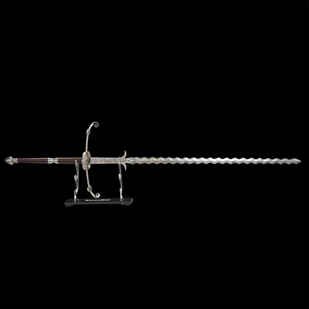 Swordier Spring Steel Flamberge Greatsword 1